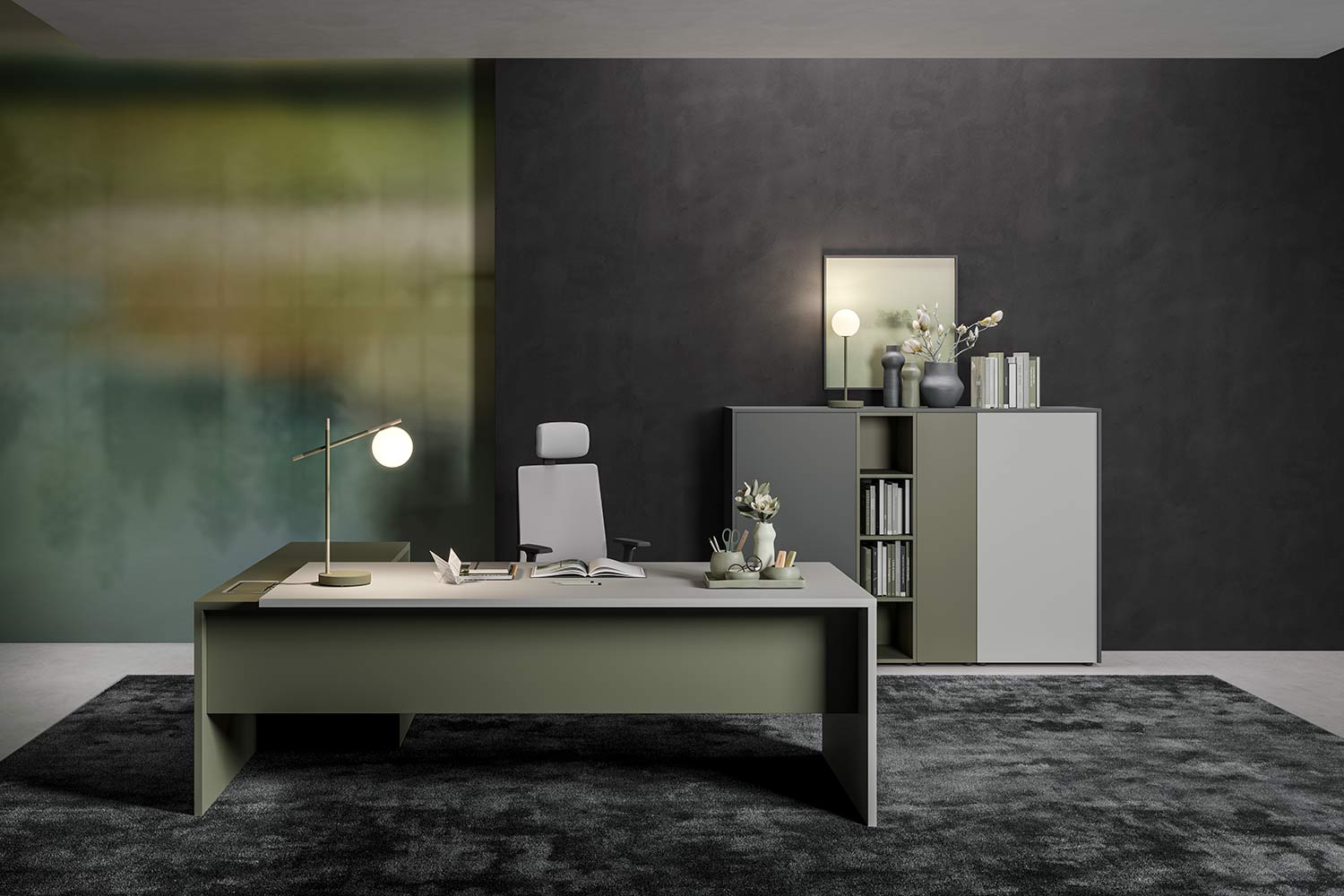 Meridian Executive Desk